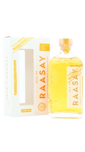 Raasay - 7 year old Na Sia Unpeated Single Rye Cask Whisky 70cl 59% ABV