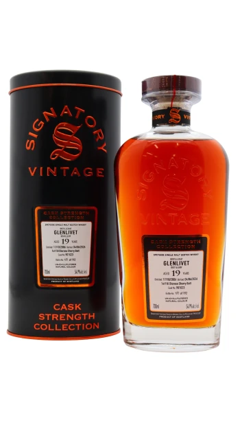 Glenlivet - 19 year old Signatory Vintage Cask Strength Collection Single Cask #901023 2006 Whisky 70cl 54.9% ABV