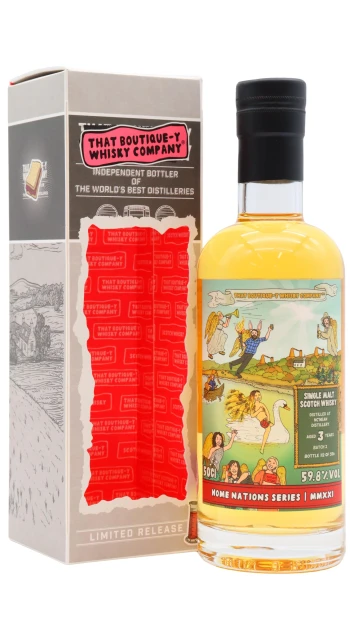 Nc'nean - 3 year old That Boutique-y Whisky Company Batch #2 Single Malt Scotch Whisky 50cl 59.8% ABV