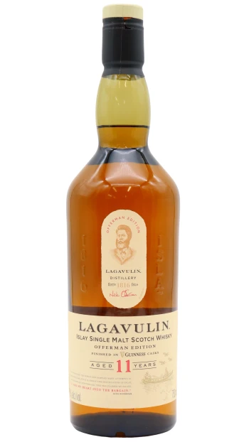 Lagavulin - 11 year old Offerman 2nd Edition - Guinness Cask Finish Islay Single Malt Scotch Whisky 75cl 46% ABV (Unboxed)- (USA Edition)