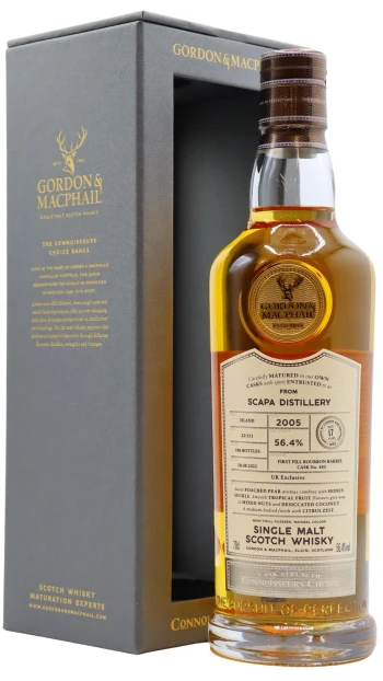 Scapa - 17 year old Connoisseurs Choice - Single Cask #483 2005 Whisky 70cl 56.4% ABV