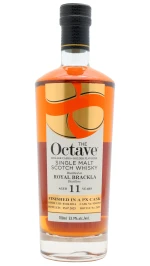 Royal Brackla - 11 year old The Octave Single Pedro Ximenez Sherry Cask #9346593 2014 Whisky 70cl 53.9% ABV (UK Exclusive)