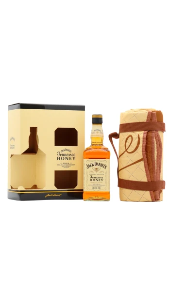 Jack Daniel's - Tennessee Honey Whiskey Liqueur 70cl 35% ABV Blanket Gift Pack