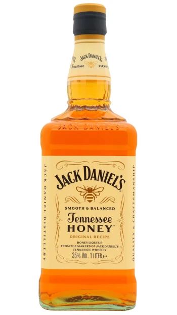 Jack Daniel's - Tennessee Honey Whiskey Liqueur 100cl 35% ABV (1 Litre)