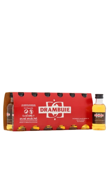 Drambuie - Scotch Whisky Liqueur 5cl x 12 40% ABV Miniatures- (12 x 5cl)