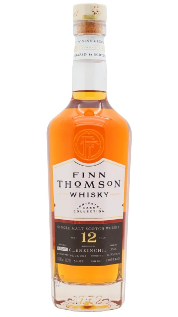 Glenkinchie - 12 year old Finn Thomson Single Cask Single Malt Scotch 2014 Whisky 70cl 54.8% ABV