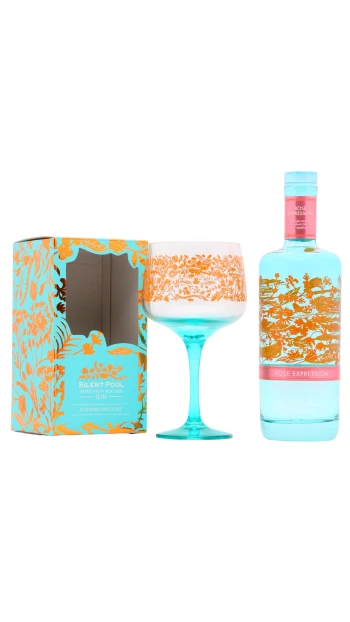 Silent Pool - Rose Expression Gin 70cl 43% ABV (Includes Copa Glass)