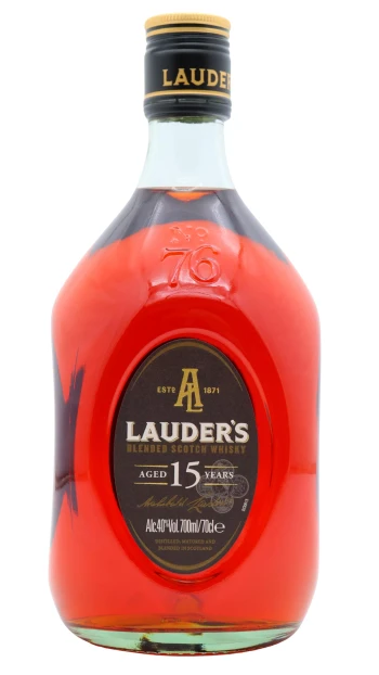 Lauders - 15 year old Blended Scotch Whisky 70cl 40% ABV