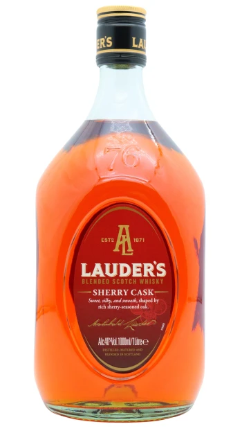 Lauders - Sherry Cask Edition Blended Scotch Whisky 100cl 40% ABV (1 Litre)