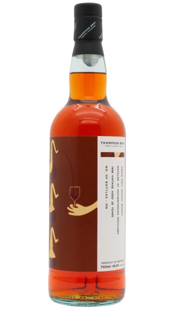 Auchentoshan - 28 year old Thompson Bros Single Malt Scotch 1998 Whisky 70cl 45.9% ABV