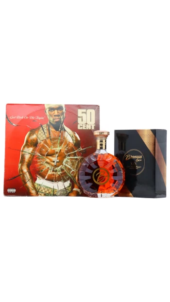 Branson - XO Cognac 70cl 40% ABV (Includes 50 Cent Get Rich Or Die Tryin (Instrumentals) Vinyl Album)