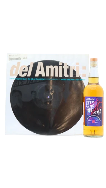 Del Amitri - 10 year old 'Longshot' Blended Scotch Whisky Whisky 70cl 46.4% ABV (Includes Del Amitri - Move Away Jimmy Blue 12 Vinyl)