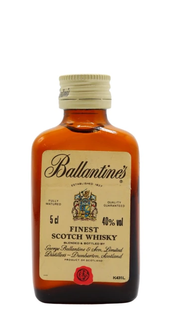 Ballantines - Finest Blended Scotch Whisky 5cl 40% ABV Miniature