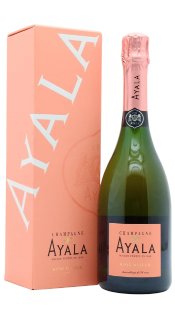 Ayala - Rose Majeur Champagne 75cl 12.5% ABV (Gift Box)
