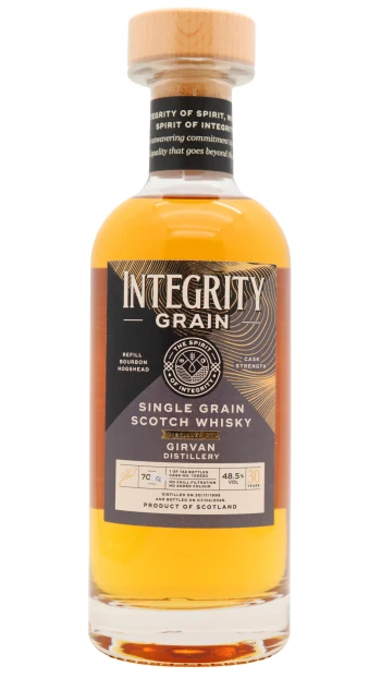Girvan - 30 year old Integrity Malts Single Bourbon Cask #106520 1995 Whisky 70cl 48.5% ABV