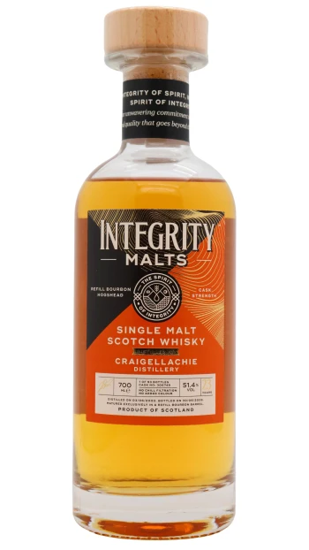 Craigellachie - 23 year old Integrity Malts Single Bourbon Cask #306749 2003 Whisky 70cl 51.4% ABV