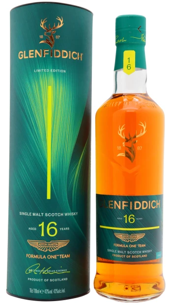 Glenfiddich - 16 year old Aston Martin F1 Team Release No.2 Limited Edition Single Malt Scotch 2026 Whisky 70cl 43% ABV