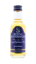 Royal Lochnagar - 12 year old Highland Single Malt Scotch Whisky 5cl 40% ABV Miniature