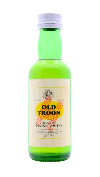 Old Troon - Blended Scotch Whisky 5cl 40% ABV Miniature
