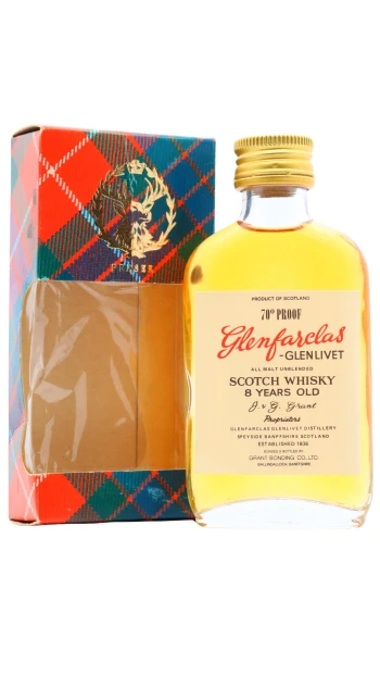 Glenfarclas - 8 year old Speyside Single Malt Scotch Whisky 5cl 40% ABV Miniature