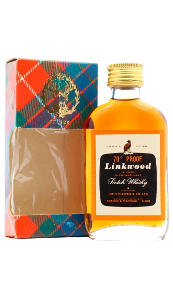 Linkwood - Gordon & MacPhail Single Malt Scotch Whisky 5cl 40% ABV Miniature