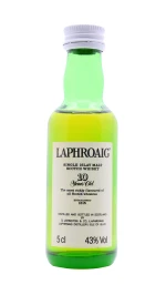 Laphroaig - 10 year old Islay Single Malt Scotch Whisky 5cl 40% ABV Miniature