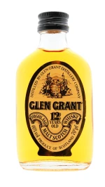 Glen Grant - 12 year old Highland Malt Scotch Whisky 5cl 40% ABV Miniature