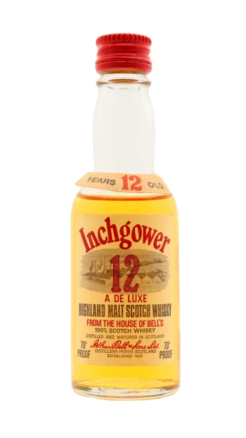 Inchgower - 12 year old Highland Malt Scotch Whisky 5cl 40% ABV Miniature