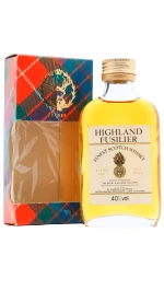Highland Fusilier - 8 year old Finest Scotch Blended Whisky 5cl 40% ABV Miniature