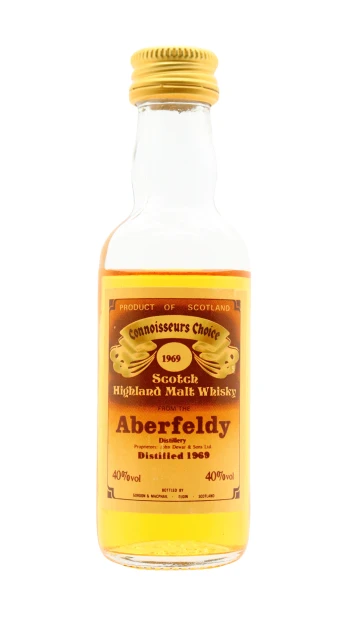 Aberfeldy - Connoisseurs Choice Single Malt Scotch 1969 Whisky 5cl 40% ABV Miniature