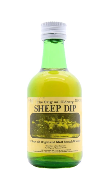 Sheep Dip - 8 year old Highland Malt Whisky 5cl 40% ABV Miniature