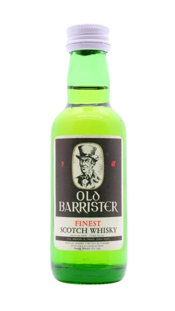 Old Barrister - Finest Blended Scotch Whisky 5cl 40% ABV Miniature