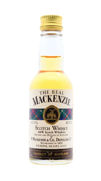 The Real Mackenzie - Blended Scotch Whisky 5cl 40% ABV Miniature