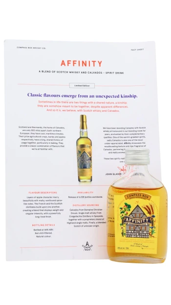 Compass Box - Affinity Whisky 5cl 46% ABV Miniature