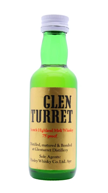 Glenturret - Highland Single Malt Scotch Whisky 5cl 43% ABV Miniature