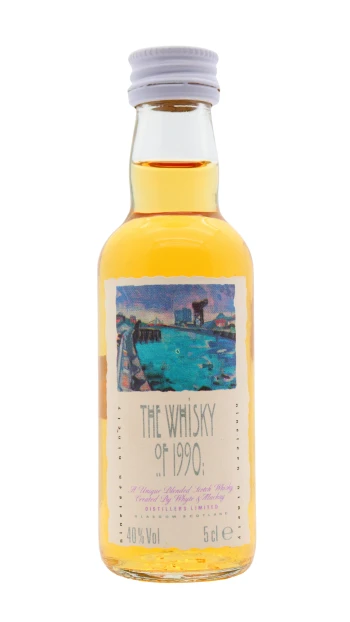 Whyte & Mackay - The Whisky Of 1990 Blended Scotch Whisky 5cl 40% ABV Miniature