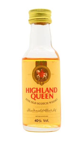 Highland Queen - Blended Scotch Whisky 5cl 40% ABV Miniature