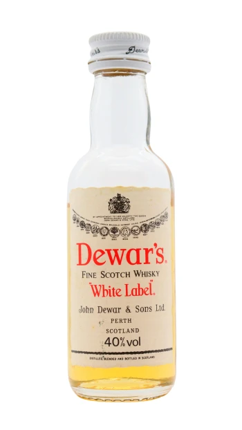 Dewar's - White Label Blended Scotch Whisky 5cl 40% ABV Miniature