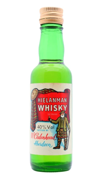 Hielanman - Cadenhead's Single Malt Scotch Whisky 5cl 40% ABV Miniature