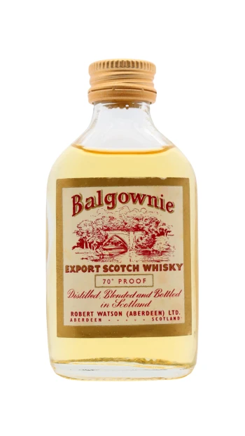 Balgownie - Blended Scotch Whisky 5cl 40% ABV Miniature