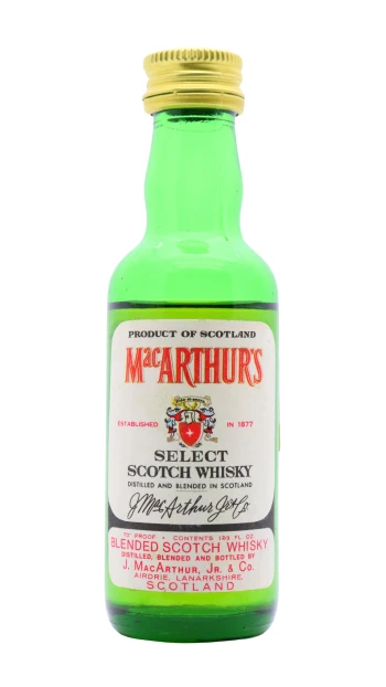 MacArthurs - Blended Scotch Whisky 5cl 40% ABV Miniature