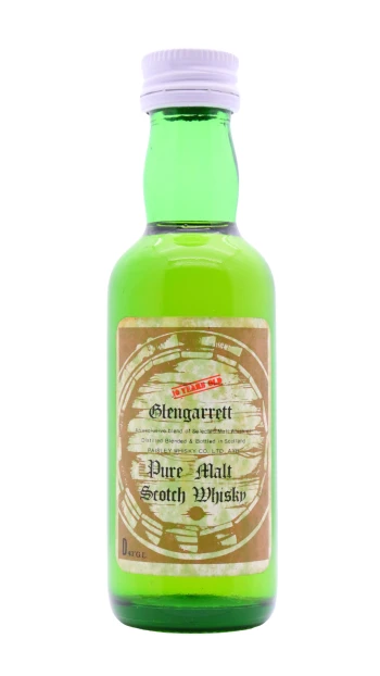 Glengarrett - 10 year old Pure Malt Blended Scotch Whisky 5cl 43% ABV Miniature