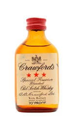 Crawfords - Special Reserve Blended Scotch Whisky 5cl 40% ABV Miniature