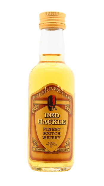 Red Hackle - Finest Blended Scotch Whisky 5cl 40% ABV Miniature