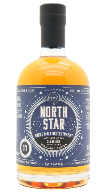 Clynelish - 11 year old North Star Single Malt Scotch 2015 Whisky 70cl 53.6% ABV