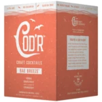 Cape Cod R Craft Cocktails Bae Breeze Vodka Grapefruit Cranberry Rtd 1.42L