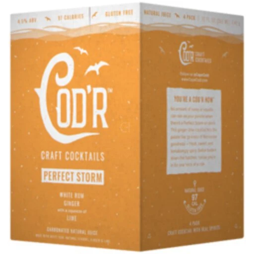 Cape Cod'r Craft Cocktails Perfect Storm Rum 1.42L