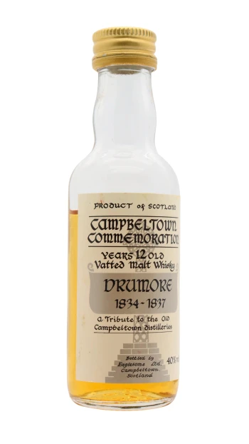 Campbeltown Commemoration - 12 year old Drumore Distillery Tribute Vatted Malt Whisky 5cl 40% ABV Miniature