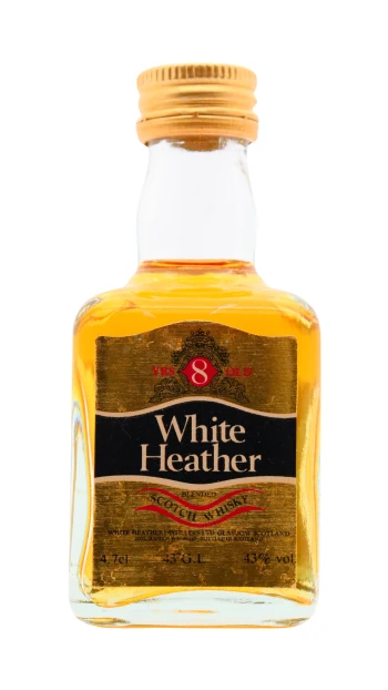 White Heather - 8 year old Blended Scotch Whisky 4cl 43% ABV Miniature
