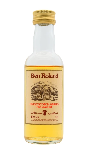 Ben Roland - 5 year old Blended Scotch Whisky 5cl 40% ABV Miniature